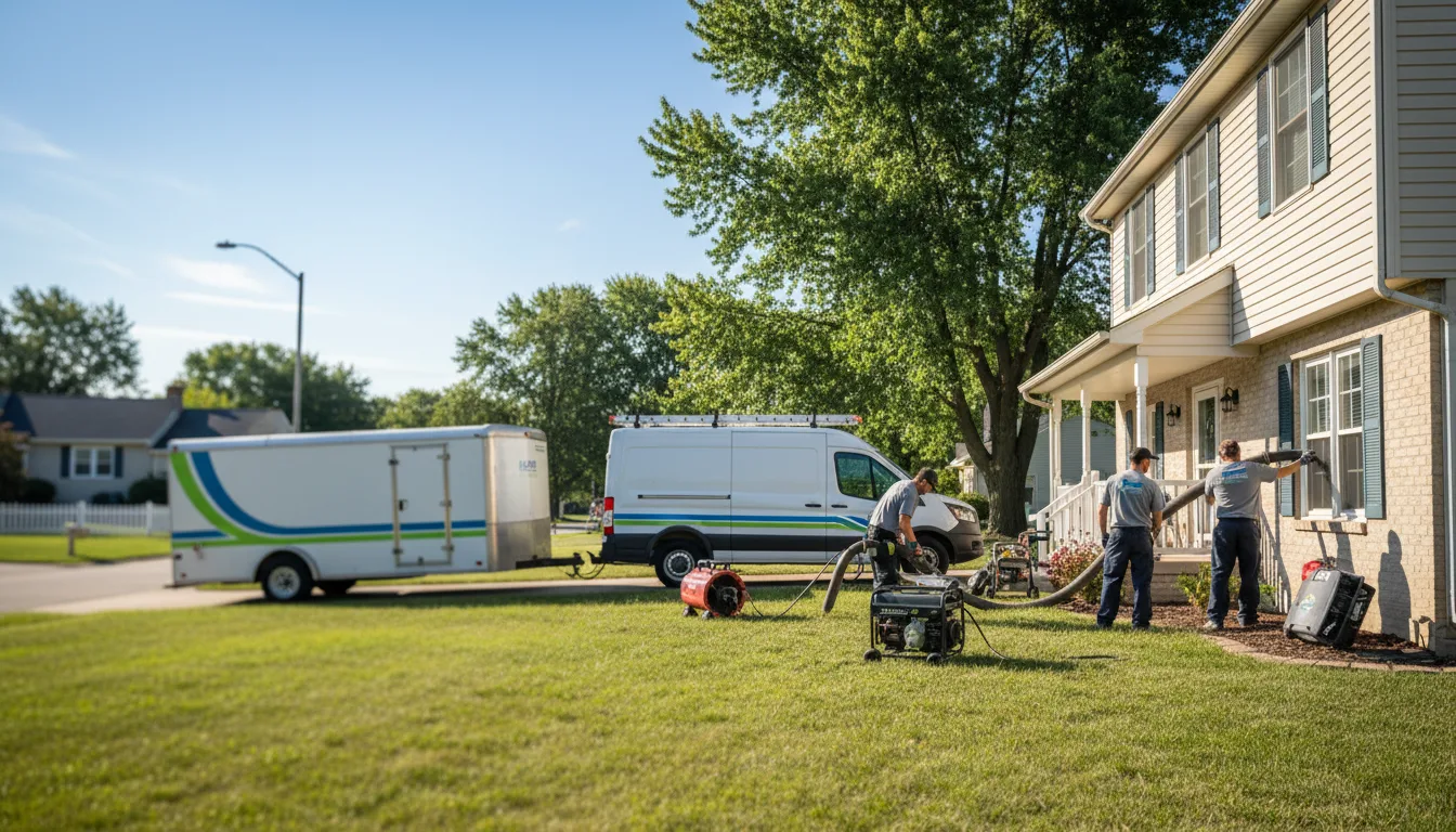 Flooded Basement Restoration And Cleanup With Repair in Swea City, IA near me